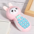thumbnail image 1 of Jouet Téléphone Portable Électronique Durable, pour Apprentissage des Enfants Bleu, Rose, 1 of 8