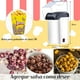 thumbnail image 2 of MBLNBVN Maquina de Palomitas de Maiz con Tapa Medidora,Máquina Palomitero de Aire Caliente Automática Incluye 30 bolsas para palomitas,3 Minutos,Capacidad de 80g,Perfecto para reuniones Familiares, 2 of 5