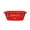 Orange, variant on Star Crafts Hipster Laundry Basket Rectangular Lightweight, Durable Storage