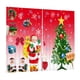 thumbnail image 4 of Cortina de Navidad Tratamientos Ventana con Accesorios Moderno Impreso Nóel Arbol Duraduro 013 Soledad Cortinas decorativas navideñas, 4 of 8