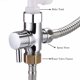 thumbnail image 5 of Salezone 304 Acero Inoxidable Inodoro de Mano Bidé Rociador Cabezal de Ducha Adaptador de Inodoro Kit de Manguera, 5 of 8