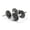 Black - 45 LBS(22.5 LBS  x 2) + Chrome Barbell, variant on PLKJ Weight Available for Blank45,65,105and200LB Adjustable Dumbbells Cast Iron
