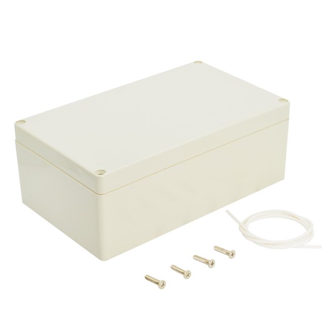 Caja de conexiones LeMotech IP65 impermeable de ABS 20 x 12 x 8 cm