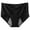 Black, variant on Womens High Waisted Period Panties Breathable Underwear 3 Layer Absorbent Briefs Mesh Stretch