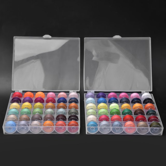 Hilo de bobina, 72 colores, hilo de bobina, hilo de coser, características mejoradas