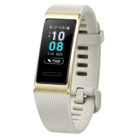 HUAWEI Band 3 Pro Smart Watch Built-In Independent GPS Smart Bracelet Real-Time Heart Rate Sleep Monitoring Heart Health Management Multiple Sports Modes
