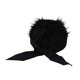thumbnail image 5 of Hombo de peluca artificial Hat Funny Novelty Ajustable con peluca cabello de cabecera diadema de moda Negro, 5 of 8