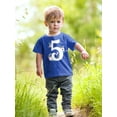 thumbnail image 2 of Number 5 With Flowers T-Shirt Infant -Image by Shutterstock,  6 Months, 2 of 4