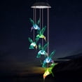 thumbnail image 3 of Luz de carillón de viento de colibrí solar Vhermosa, 3 of 8
