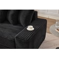 thumbnail image 5 of Convertible Floor Sofa Bed, Foldable Mattress Cloud Couch for Small Spaces, Corduroy Sleeper Sofa with Storage, Multi-Functional Folding Bed for Apartments and Guest Rooms, 5 of 9