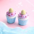 thumbnail image 1 of Llavero con calcomanías para refrigerador de cupcakes de resina con comida grande, accesorios para hacer tú mismo, mini adornos de cocina, 1 of 6