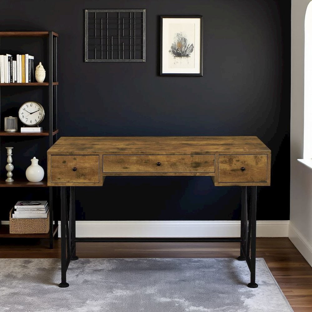 FurniFact Office Desk with Drawers – Stylish Computer Desk for Home or Work