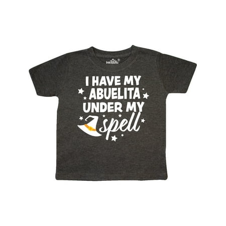 

Inktastic I Have My Abuelita Under My Spell with Cute Witch Hate Gift Toddler Boy or Toddler Girl T-Shirt