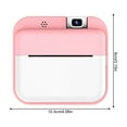 thumbnail image 4 of Kid's Printing Instant Camera Print Build In 2.0 Inch Screen 180 Degree Rotating HD Lens 24 Megapixel Lightweight And Portable Printing Camera Pink, 4 of 8