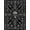 Black Gray, Pattern 2, variant on ODIKA Gothic Skeleton Motif With Victorian Baroque Scroll Accents Skull Flowing Pet Friendly & Kids Safe Play for Playroom, Bedroom, Reading Nook