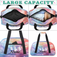 thumbnail image 5 of Qzaxky Custom Dance Bag Personalized Gym Bag Duffle Bag Large Dance Bags for Girls with Name Overnight Bag Abstract Pattern, 5 of 7