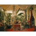 thumbnail image 3 of Giraud, Charles 24x19 Black Modern Framed Museum Art Print Titled - Veranda de la Princesse Mathilde, 3 of 5