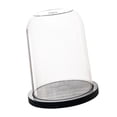 thumbnail image 4 of Vitrina de campana de cristal transparente con base de madera para velas 23 cm x 284 cm, 4 of 9