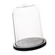 thumbnail image 4 of Vitrina de campana de cristal transparente con cubierta de cúpula, vitrina vacía con cubierta antipolvo 26 cm x 31 cm, 4 of 9