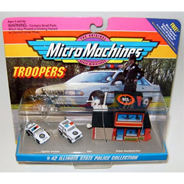 micro machines police car