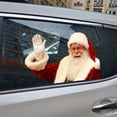 thumbnail image 4 of Naierhg D-1243 Window Sticker Santa Claus Series Waterproof Car-styling Christmas Window Decal for Car, 4 of 8