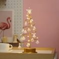 thumbnail image 3 of Navidad Led árbol luz fiesta en casa boda Festival decoración de mesa lámpara decorativa blanca cálida JFHHH pequeña, 3 of 4