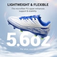 thumbnail image 4 of DREAM PAIRS Kids Multi Ground Soccer Cleats with High-Speed Anti-Twist TPU Plate Athletic Football Shoes for Little/Big Kids, 4 of 10