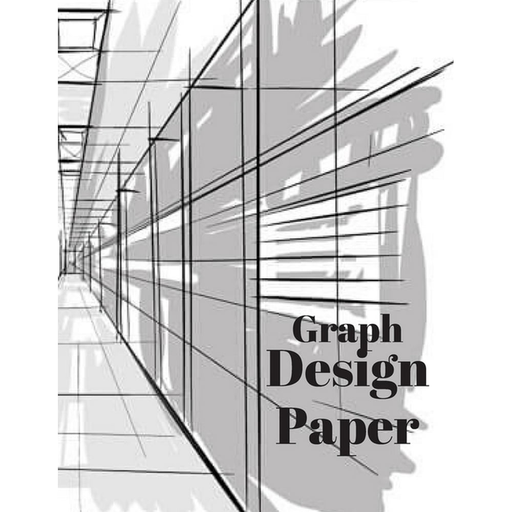 Graph Paper Notebook Architecture Themed 5" x 5" Graph Paper