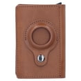 thumbnail image 4 of Tagmate Wallet, Air Tag Wallet PU Leather Smart  For Traveling For Shopping Apricot, 4 of 8