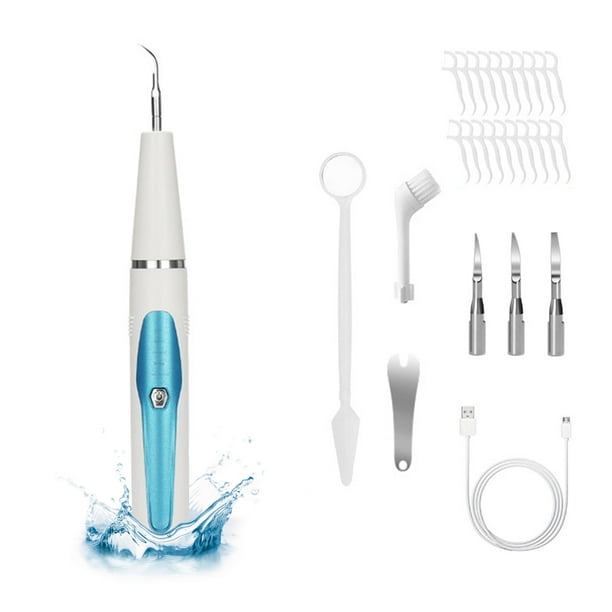 Removedor de calculo dental electrico Limpiador de dientes Removedor de sarro Kit de limpieza de MABOTO Limpiador de dientes