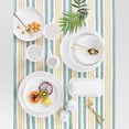 thumbnail image 4 of 16-Piece Porcelain Dinnerware Set, White Round Coupe Plates & Bowls, Service for 4, Microwave & Dishwasher Safe – Threshold™, 4 of 11