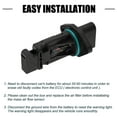 thumbnail image 4 of Unique Bargains Car Mass Air Flow Sensor Replacement No.038906461B for Volkswagen Jetta Beetle, 4 of 6