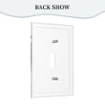 thumbnail image 5 of Vintage Rooster Art Light Switch Cover Decorator Single Toggle Wall Plate 1-Gang Receptacle Outlet Decor, 5 of 7