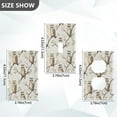 thumbnail image 4 of Switch Panel Switch Decoration 2.76x4.53x0.28 Inches Duplex Outlets Switch Plate Wall Plates Living Room Kitchen Bedroom Study Switches Beautiful Brown Cartoon Owl, 4 of 8