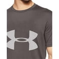 thumbnail image 3 of Under Armour Men's Big Logo Short Sleeve Super Soft T-Shirt (Graphite/White 019, XXL), 3 of 3