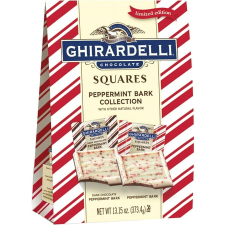 Ghirardelli Holiday Chocolate Squares Peppermint Bark Collection Gift 13 15 Oz Ghirardelli 747599322860 Food Candy Gum Chocolate Gluten Free Finder Vervet Food Scanner Veteterian Vegan Preservative Dairy Meat Seafood Egg