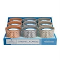 thumbnail image 4 of Outdoozie Assorted Ceramic 4 in. H Zander Dash Citronella Candle, 4 of 4