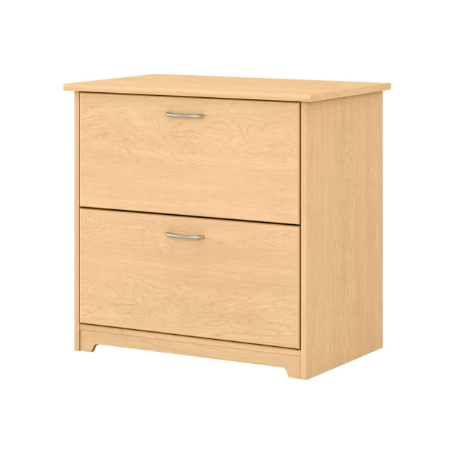 Bush Furniture Cabot Collection - Lateral filing cabinet - 2 drawers - natural maple