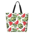 thumbnail image 1 of Fotbe Watermelons Bolsa Tote Estética de Lona con Estampado para Mujer - Bolsa Reutilizable de Hombro Casual para Vacaciones, Compras, Trabajo y Gimnasio, 1 of 8