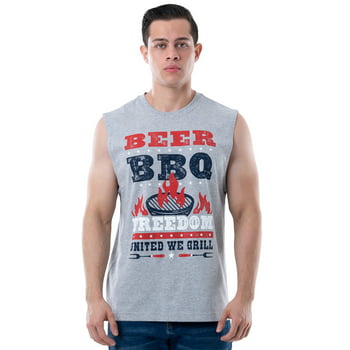 Way To Celebrate Men's Americana Graphic Muscle Tank Top, Sizes S-3XL