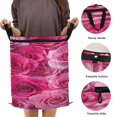 thumbnail image 3 of Popup Laundry Hamper Storage Basket Laundry Basket Laundry Hamper Convenient and Durable Vibrant Roses, 3 of 7