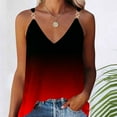 thumbnail image 4 of Yuzhih Tank Top Women Casual Summer V Neck Sleeveless Tank Shirts 2024 Trendy Soft Print Beach Clothes, 4 of 6