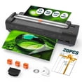 thumbnail image 1 of 13 Inch Laminator Machine with Auto Paper Feed, Never Jam A3 Thermal & Cold Lamination, 20 Laminating Sheets, 10-in-1 Laminator with Cutter,, 1 of 9