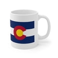thumbnail image 6 of Colorado Coffee Mug State Flag Denver Colorado Springs Ceramic Mug 11oz Gift from Colorado Mile High City 5280, 6 of 7