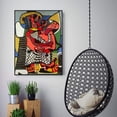 thumbnail image 3 of INVIN ART Framed Canvas Print The Kiss by Picasso Modern Abstract Wall Art for Living Room, 24"x32", 3 of 6