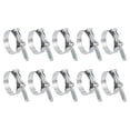 thumbnail image 1 of Unique Bargains T-Bolt Hose Clamp 10Pack 67-72mm Spring Loaded Intake Intercooler Hose Clamps, 1 of 4