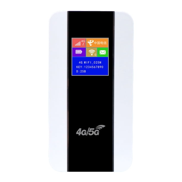 Mini enrutador inalámbrico M10 4G 150 Mbps 3000 mAh 10 usuarios (pantalla a color versión de la UE) Hugtrwg Nuevos Originales