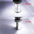 thumbnail image 2 of Bombilla de faro de motocicleta LED de cerámica H4 6500K 1080LM Bombilla de faro de haz alto / bajo, 2 of 5