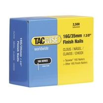 Tacwise - 16 Gauge Straight Finish Nails 40mm (Pack 2500)