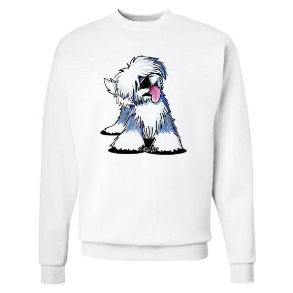 Inktastic Old English Sheepdog Adult Sweatshirt
